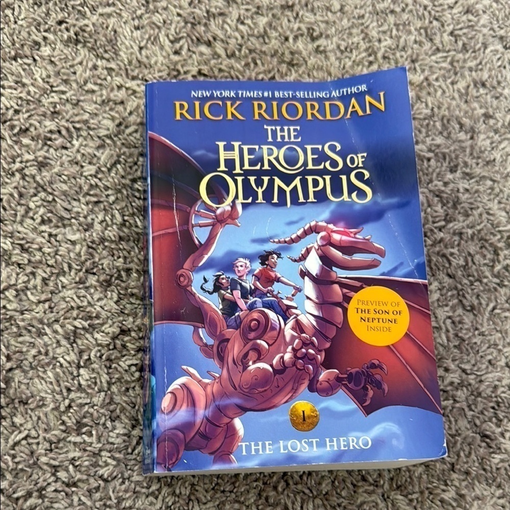 The Heroes of Olympus: The Lost Hero Book 1
Rick Riordan